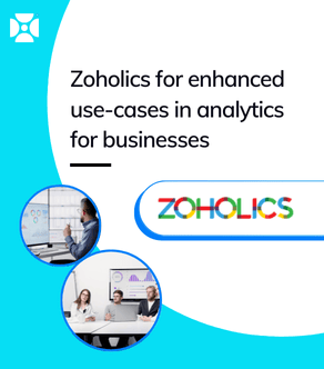Zoholics for enhanced use-cases in analytics for businesses